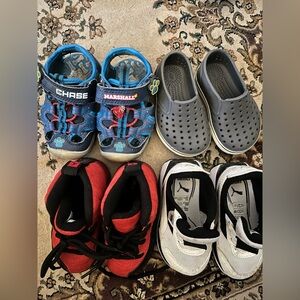 Bundle of Baby Shoes - Size 5C - Jordans, Native Shoes, etc